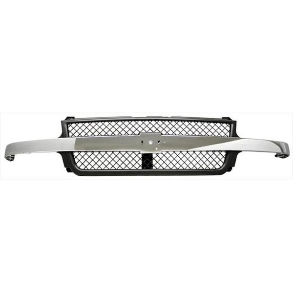 Ipcw IPCW CWG-GR0407D0 Chevrolet Silverado 1999 - 2002 Grille; Oe Replacement Chrome; Black CWG-GR0407D0